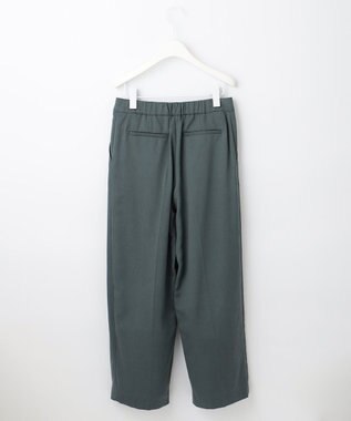 J.PRESS LADIES 【洗える】コットンセルロース チノ パンツ スモーキーグリーン系