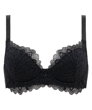 BRADELIS New York 【BRADELIS New York / 育乳補整ブラ・STEP1 集める】ジャスミンステップ1ブラ24A2 ブラック