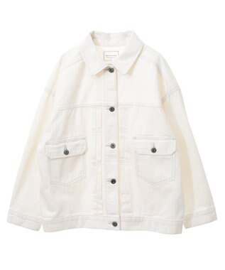 AMERICAN HOLIC デニムオーバージャケット Off White
