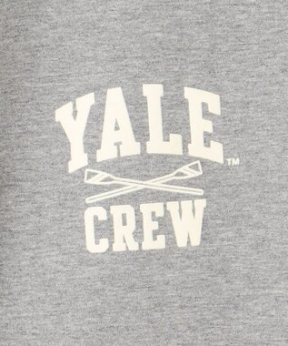 J.PRESS YORK STREET 【WOMEN】YALE × J.PRESS YORK STREET コラボワンポイントTシャツ ライトグレー系