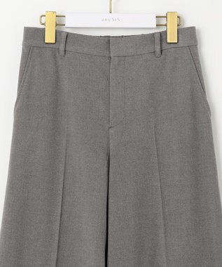 ANY SIS S 【シリーズ累計7万本突破！】サーモ2WAYストレッチ ワイドパンツ ライトグレー