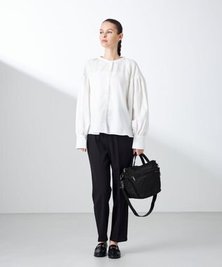 Y'SACCS 【Y’SACCS vous et】サイドジップ2WAYミニトート ブラック