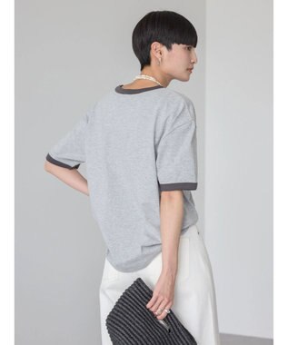 AMERICAN HOLIC リンガーロゴプルオーバー2 Gray Mixture