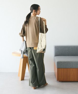 CRAFT STANDARD BOUTIQUE ラグランフロッキープリントＴｅｅ Brown