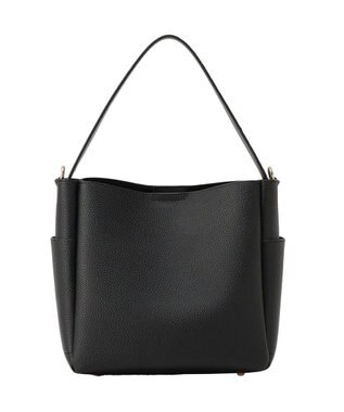 AMERICAN HOLIC 【2点セット】2WAYワンハンドルミニトート+ポーチ Black