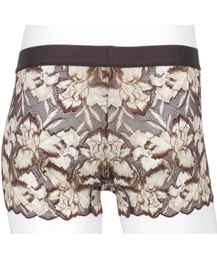 WACOAL MEN WACOAL MEN ボクサーパンツ 【レースボクサー】 フロント快適グラマラス 通気性 前閉じ 下着 メンズ WT3827 /ワコールメン ブラウン