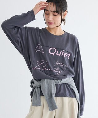 CRAFT STANDARD BOUTIQUE ロゴプリントロンTee Dark Gray