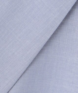 自由区 【洗える】ハーフスリーブ ジャケット サックス