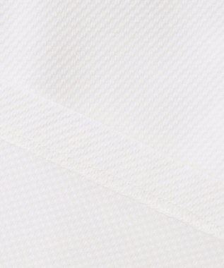 JOSEPH ABBOUD 【オーガニックコットン】ブロックサッカー Tシャツ ホワイト系