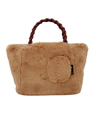 ROOTOTE 1262【エコファートート】LT.デリ.ファーバスケット-A 03：モカ