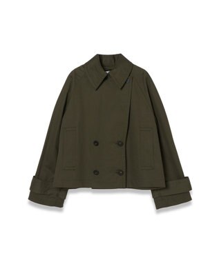 JOSEPH コットンブレンド　トレンチジャケット Palm Leaf