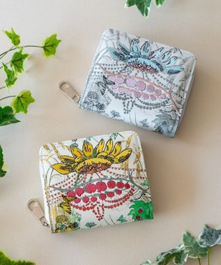 tsumori chisato CARRY Together ラウンドファスナー2つ折り財布