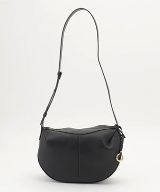 組曲 【人気につき再入荷！】ハーフムーンショルダー バッグ ブラック系