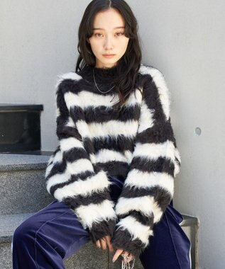 WEGO ファータッチボーダーショートプルオーバー