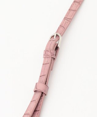 LA BAGAGERIE 【MONICA】トライアングルマルチショルダーバッグ ピンク