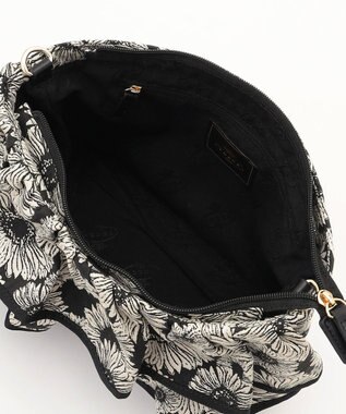 TOCCA 【美人百花掲載】【新色登場】FRILL POCHETTE ポシェット ブラック系1