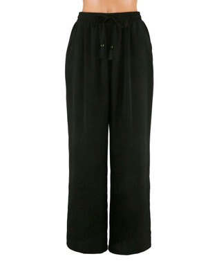 San-ai Resort（三愛水着楽園） 【SALE】【UPF50＋】　ロングパンツ　M【Coral veil（コーラルヴェール）】 ブラック