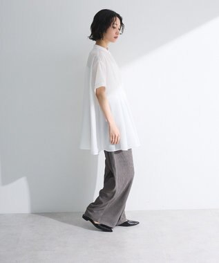 Green Parks ウエストタックシャツチュニック Camel