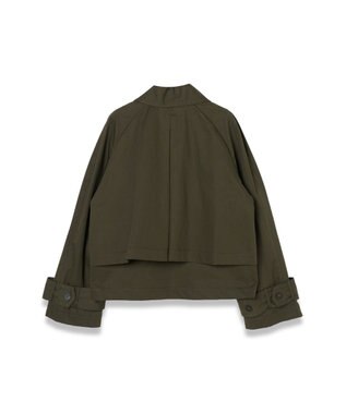 JOSEPH コットンブレンド　トレンチジャケット Palm Leaf