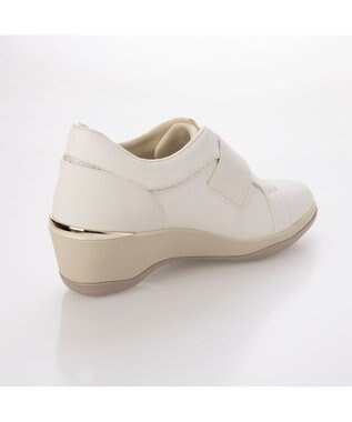 Riz raffinee <Riz raffinee>ヒールアップベルトスニーカー アイボリー