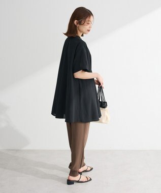 Green Parks ウエストタックシャツチュニック Camel