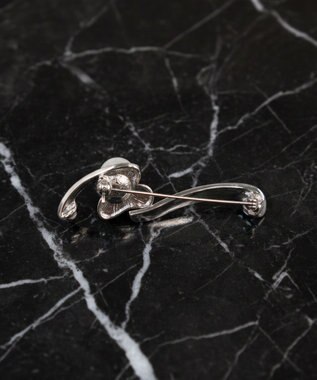 Tiaclasse スワールパールブローチ シルバー