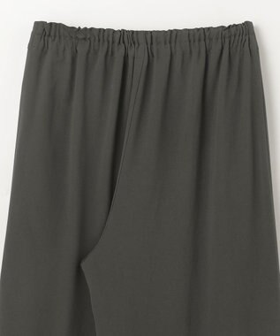 GRACE CONTINENTAL ラップレイヤードパンツ カーキ