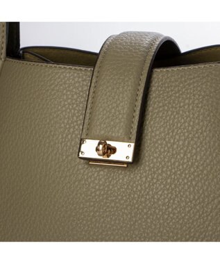 UNBILLION カシュカシュ cachecache / ベルト金具ポイントワンショルダー グリーン