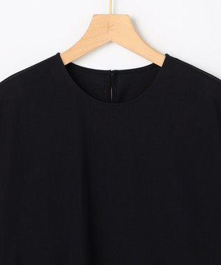 組曲 【先行予約】トリコットジャージー ペプラムカットソー ネイビー系