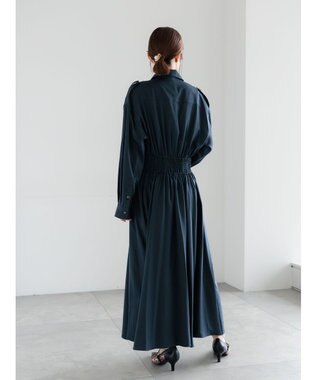 Te chichi トレンチカシュクールワンピース《2026 spring catalog item》 ネイビー