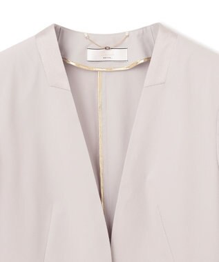 BEIGE， AUDREY / ノーカラージャケット  L.Gray