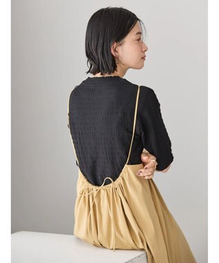 AMERICAN HOLIC フクレジャガードカットプルオーバー Black