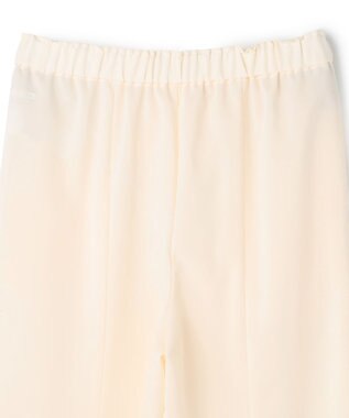 BEIGE， 【イージーケア・セットアップ対応】BATEAU / バックスリット ストレートパンツ Ecru