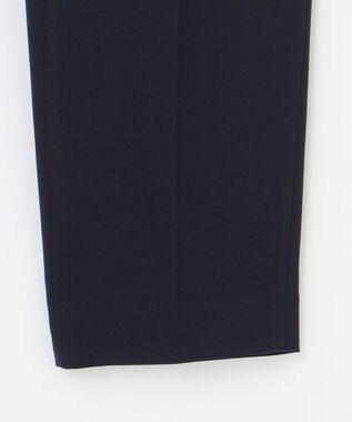 自由区 L 【セットアップ対応・接触冷感・UVケア・洗える】ライトストレッチテーパード パンツ ネイビー