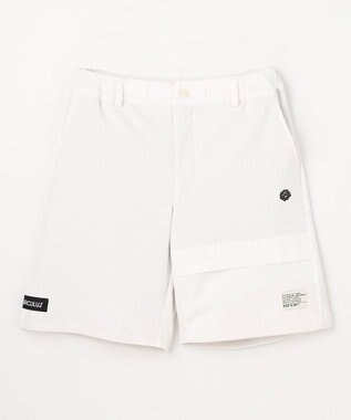 PW CIRCULUS 【MEN】ワッフルショーツ 2026年モデル ゴルフ ホワイト系