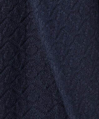 JOSEPH HOMME 新型【洗える】ヴィスコースリンクス 　ニットジャケット ネイビー系