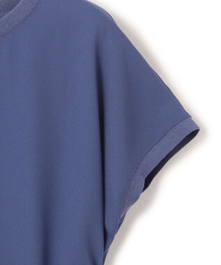 ICB L 【WEB限定・接触冷感・UVケア・速乾・洗える】FluidBackSatin ワンピース ブルーベリー系