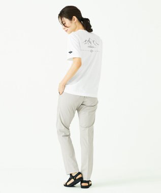 JOSEPH ABBOUD MOUNTAIN JC天竺Ｘドットエアー Tシャツ ホワイト系