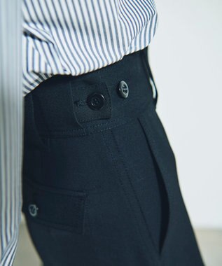 GRACE CONTINENTAL サテンベイカーパンツ ブラック