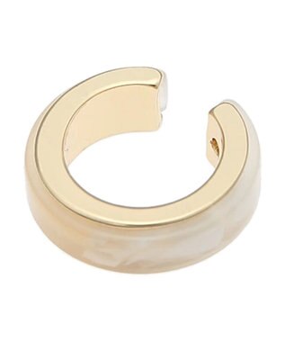 Green Parks ｅｖｅｒｙ　ｗａｌｋ．パール×アクリルイヤカフクリップ Gold