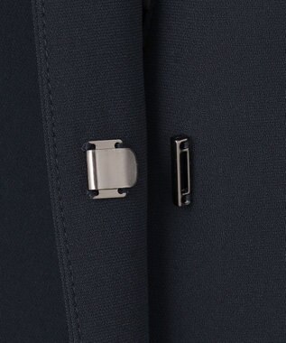 J.PRESS LADIES 【セットアップ対応・洗える】セラテリーダブルクロス ジレ ネイビー系