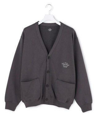 J.PRESS YORK STREET 【UNISEX】裏毛スウェット カーディガン