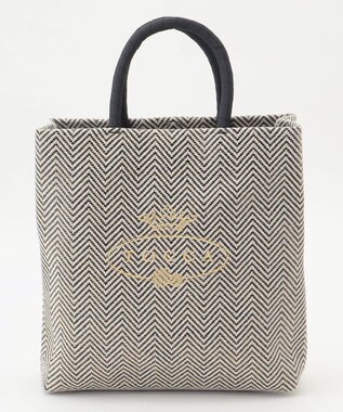TOCCA 【A4サイズ対応】COLOMARE トートバッグ ヘリンボーン柄