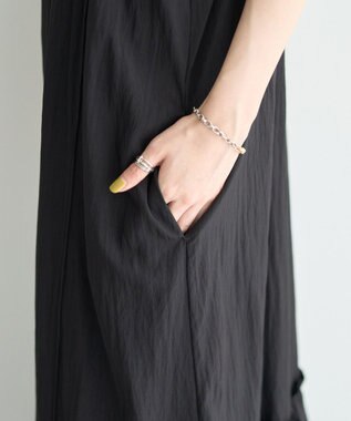 YECCA VECCA ラッフルキャミワンピース Camel