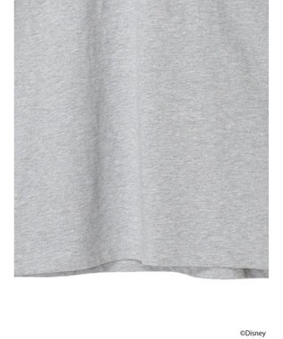 earth music&ecology Ｄｉｓｎｅｙ／袖プリントフィガロロンＴ Gray Mixture