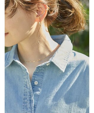 AMERICAN HOLIC Ｗポケットデニムシャツ Indigo