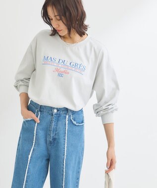 Green Parks 刺繍ロゴクロップドＴシャツ Gray