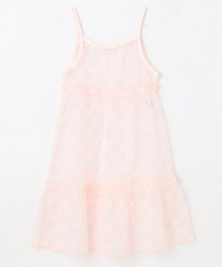 ANY KIDS チュールキャミソール付き ワンピース ピンク