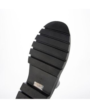 ing <ing>【レイン対応】ラバートゥサイドゴアブーツ ブラック