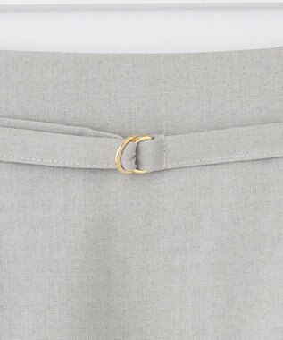 ANY SIS 【セットアップ可】ドライタッチクールマーメイド スカート ライトグレー